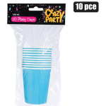 Party Cups 10's - Blue 